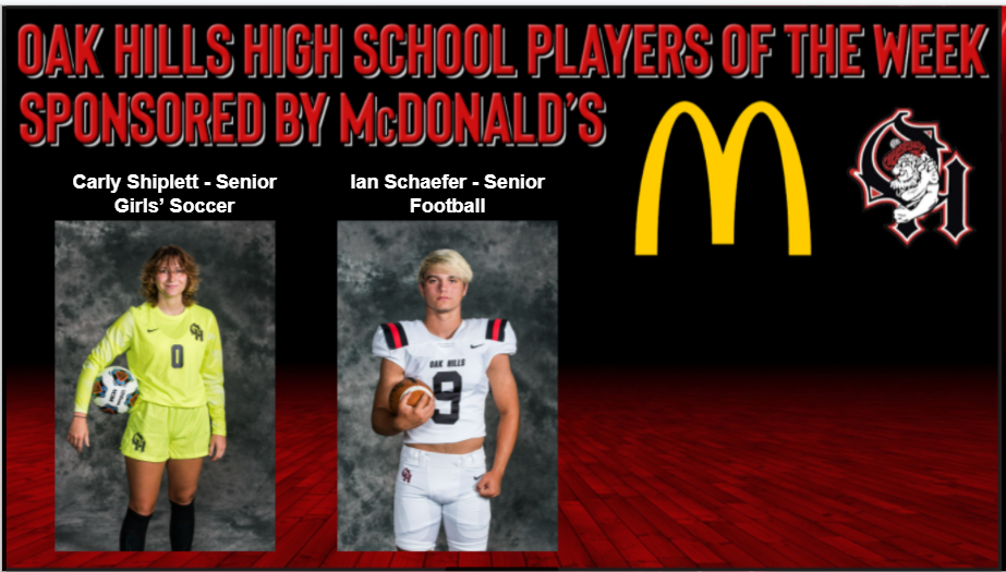 McDonald's OHHS Players of the Week